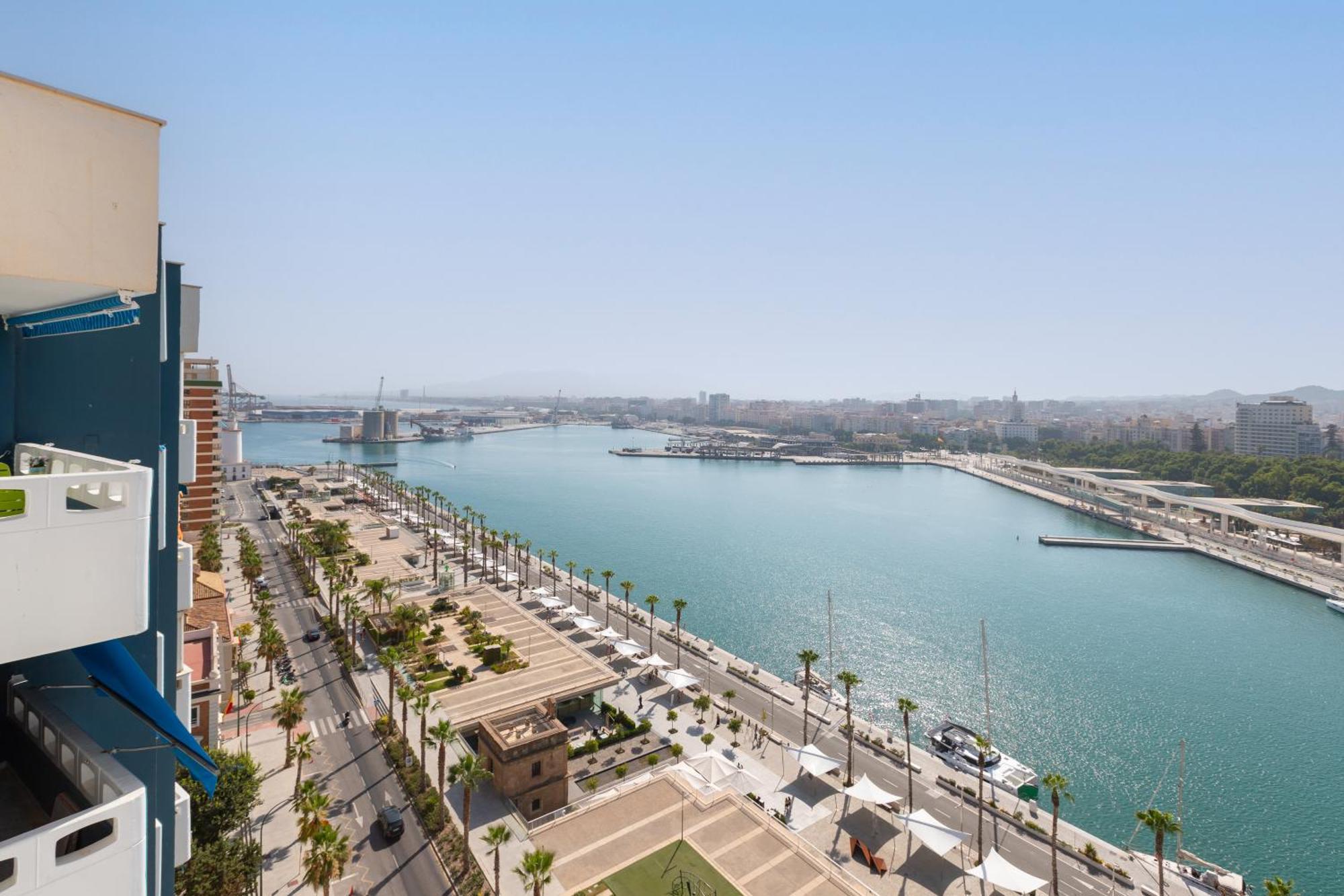 Luxury Beach/Port Apartment Malaga Exterior photo